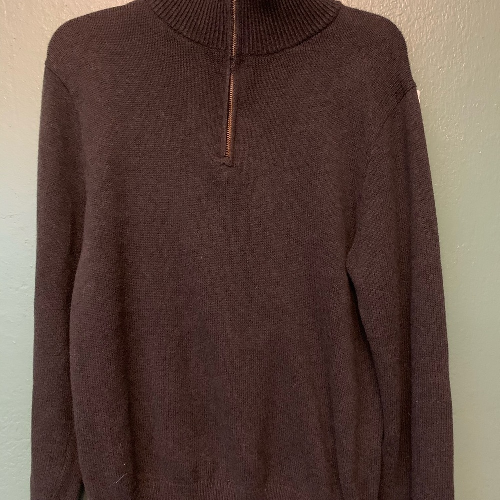 J. CREW Knit TopWith zipper Front